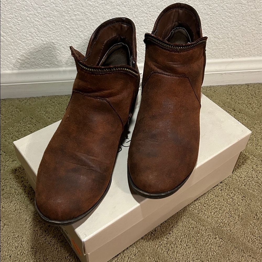 American Rag Brown Ankle Boots